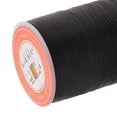 thumbnail image 3 of simhoa Fil Rond en Cuir 0,35 mm pour Couture, Polyester, Cordon de Couture à la Main - Noir, 3 of 7