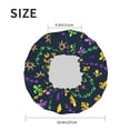 thumbnail image 6 of Easygdp Mardi Gras Strings of Beads Shower Caps for Women, Double Waterproof Layers Shower Cap, Quick Drying Bath Hair Cap Reusable, 6 of 9