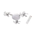 thumbnail image 3 of Milaget Ceiling Fan Light Remote Control Decor LED Light for Entryway Bedroom Indoor 3 Heads Fan 45cm, 3 of 9