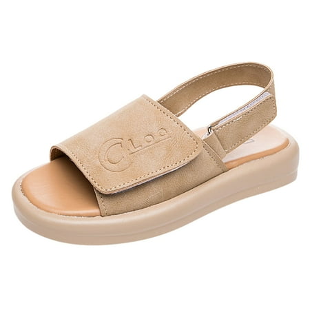 

Children Sandals Shoes Soft Sole Non Slip Baby Boys Beach Shoes Girls Fashion Beach Sandals Kids Tote Strapped Slippers