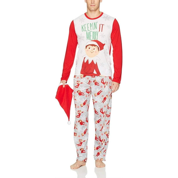 Elf pjs for men hotsell