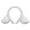 Soft Baa Baa Lamb He, variant on Bows Hairbands Adorkable Photo Props Halloween Headbands Party Headpiece Fun Headbands for Music Festivals