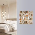 thumbnail image 4 of Yayeee Toggle Light Switch Wall Plate 2-Gang 4.56"x4.48" Decorative Outlet Cover, Fall Book Shelf, 4 of 7