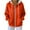 Orange, variant on Otntypg Full Zip up Waffle Knit Hoodie Jackets for Women Lightweight Casual Fall Winter Long Sleeve Drawstring Hooded Pullover Sweatshirts Loose Oversized Outwear Coat with Pockets Hot Pink XL