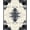 Black And White, Pattern 2, variant on ODIKA 8'x10' Washable Area Rug Durable, Non-Slip Cowboy Contemporary Abstract Spotted Bold Irregular Bathroom for Living Room, Under Sectional, Family