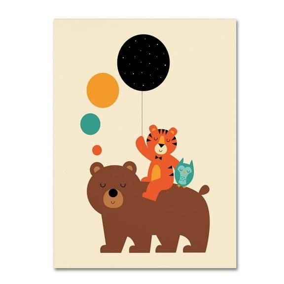 Andy Westface 'Little Explorer' Canvas Art