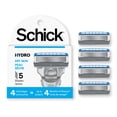 thumbnail image 1 of Recambios de afeitar Schick Hydro 5 Sense Hydrate para hombre, 4 unidades, 1 of 1