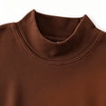 thumbnail image 4 of LIaqionyy Mens Shirt Pullover Mock Neck Long Sleeve Solid Color Casual Shirts Fall Tops Clothes, 4 of 6