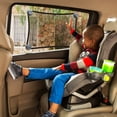 thumbnail image 2 of SafeFit Adjust to Fit Baby Car Window Shade, Gray, 2 of 8