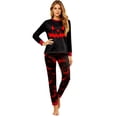 thumbnail image 3 of RUPKUL Scary Matching Family Halloween Pajamas Blood Stained All-Over Pattern Pijamas de Navidad Para Familia Outfits, 3 of 6