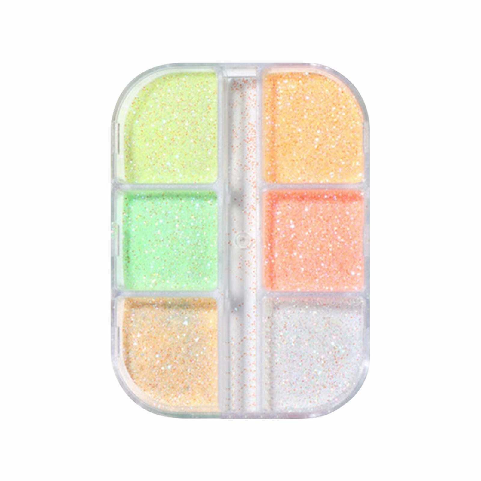 Nail Powder Nail Polish Glitter Powder Luminous Sugar Irregular Nail