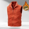 thumbnail image 2 of ZACPNCV Mens Polar Fleece Vest Winter Warm Lightweight Sleeveless Jackets Cozy Soft Zip Up Stand Collar Vests Outerwear, 2 of 4