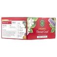 thumbnail image 6 of Traditional Medicinals Organic Throat Coat®, Original with Slippery Elm, Caffeine Free, 48 Wrapped Tea Bags, 3.38 oz (96 g), 6 of 7