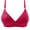 Pinky, variant on Bigersell Wireless Bra Trendy Woman's Embroidered Seamless Comfortable Breathable Bra Underwear No Underwire Lifting Bra Style F-1115 Khaki XL