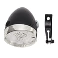 thumbnail image 1 of Vintage Bike Front Light, Excellent 3LED Retro Bicycle Front Light Black With Fixed Bracket For Night Riding, 1 of 8