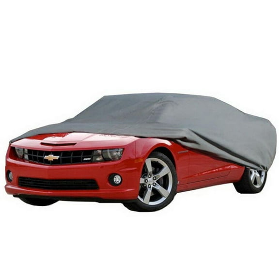 Rampage by RealTruck Custom Vehicle Cover for Chevrolet Camaro | 4-Layer, Lock, Cable & Storage Bag | 1400 | Compatible with 2010 - 2018 Chevrolet Camaro