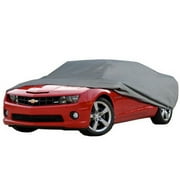 Rampage by RealTruck Custom Vehicle Cover for Chevrolet Camaro | 4-Layer, Lock, Cable & Storage Bag | 1400 | Compatible with 2010 - 2018 Chevrolet Camaro