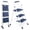 Blue, variant on Casabay 2-Step Ladder with Anti-Slip Pedal, Foldable Step Stool with Solid Triangular Structure & 800 Lbs Sturdy Steel Ladder for Home, Kitchen, Garage, Blue
