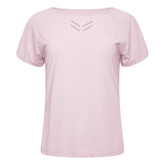 Dare 2B - Camiseta Crystallize Activo para Mujer (Rosa Polvo)