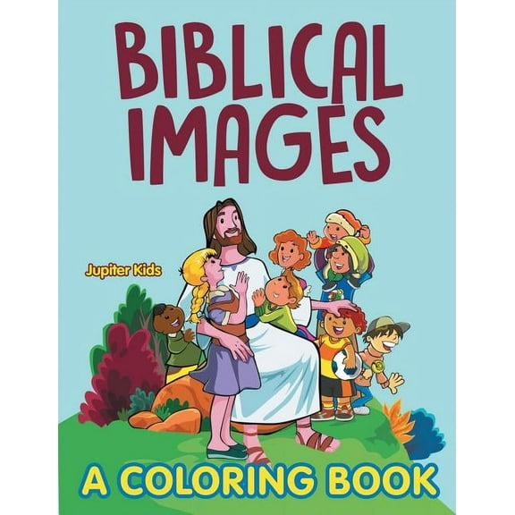 Biblical Images (A Coloring Book) (Paperback)