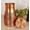 Gold (Embossed), variant on IMTRA FASHION Copper Pitcher Bedside Carafes 1.2 Litre/40 Oz Bedroom Water Bottle Ayurveda Health Benefits Hammered Flask for Sports & Yoga