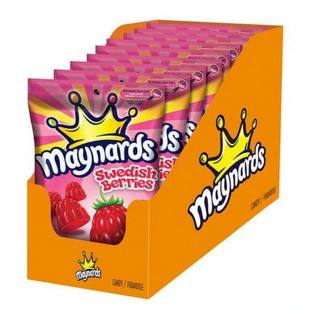 Maynards Swedish Berries  185g  9 Count - Imported from Canada