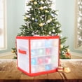 thumbnail image 5 of Christmas Ornament Storage Box with 4 Trays,Holds Up to 64 Ornaments Decoration Balls,Plastic Christmas Ball Organizers,Holiday Storage Container with Removable Dividers, 5 of 6