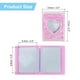 thumbnail image 2 of Álbum de fotos mini Kpop de 3 pulgadas Uxcell con forma de corazón, soporte para fotocard con 40 fotos, color rosa (Love Pouch), 2 of 6