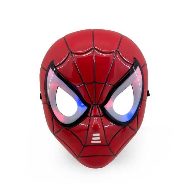 Light-Up Cartoon Mask: Anime Face Cover - Perfect for Cosplay & Festival Dress-Up