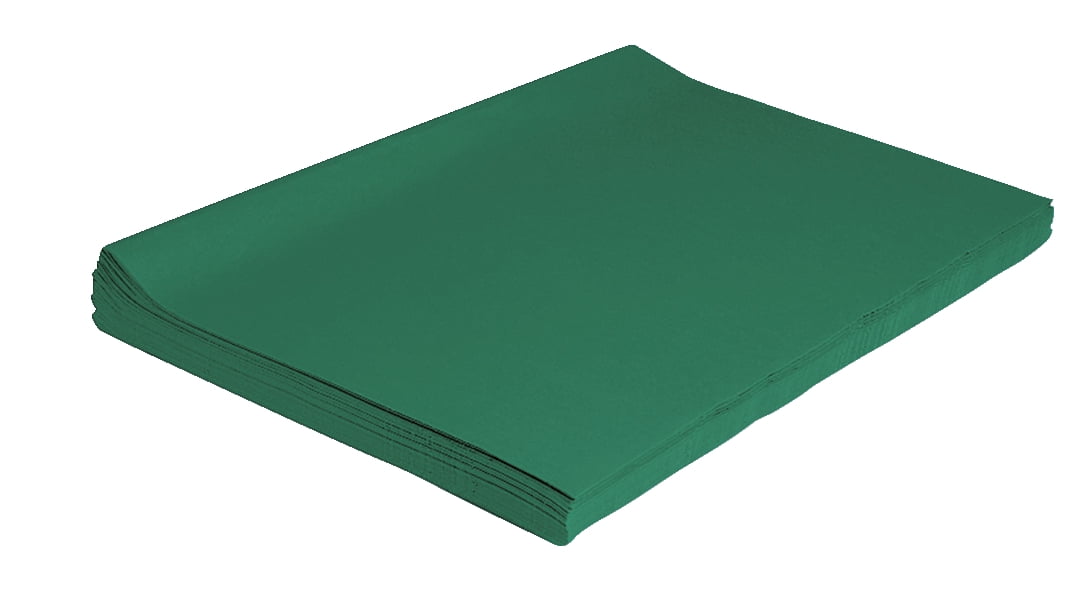 Spectra Deluxe Bleeding Tissue Paper, 20 x 30 Inches, Emerald Green