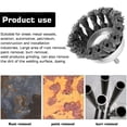 thumbnail image 4 of Ensemble d'Outils de Suppression de Rouille avec Brosse en Fil d'Acier Rotative 3x et Roue de Fixation pour Perceuse, 4 of 5