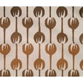 thumbnail image 4 of oneOone Cotton Flex Brown Fabric Floral Block Fabric For Sewing Printed Craft Fabric By The Yard 40 Inch Wide, 4 of 4