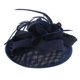 thumbnail image 4 of Fascinator Hat Feather Party Pillbox Sombrero Flor Derby Sombrero para Mujer - , 13 BLESIY Casquillo nupcial de la boda, 4 of 8