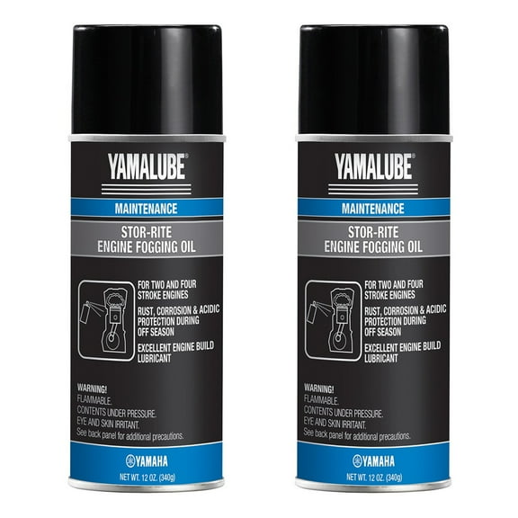 Yamaha New OEM Yamalube Stor-Rite Engine Fogging Oil, Qty 2, ACC-STORE-RI-T