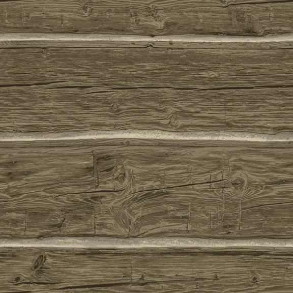 Chesapeake Yellowstone Lodgepole Dark Brown Wallpaper