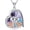02-Elephant with 2 Cubs Amethyst Crystal, variant on Heart Locket Necklace That Holds 2 Picture 925 Sterling Silver Elephant Locket Heart Necklace with 2 Cubs Memorial Jewelry Gifts for Women Mom