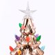 thumbnail image 5 of Mesa de Cerámica Sunnyglade en Forma de Árbol de Navidad con 28 LED 11 Pulgadas, 5 of 7