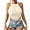 Beige, variant on Summer Tops Women's Fashion Tops Casual Summer Sleeveless Tank Top With Fringe Detail Stylish Round Neck Bodycon Camisole For Daily Wear Pk Night Gowns Long Top for Women Womens Women 90s Crop