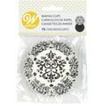 thumbnail image 4 of Wilton Black Damask Baking Cups, 4 of 4