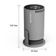 thumbnail image 3 of Magcubic 1080P Projector 4K Support with WiFi and Bluetooth, Portable Adjustable Mini projector, Auto Keystone Movie Projector Home Theater, HY300 Pro 2025 Upgraded, 3 of 10
