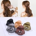 thumbnail image 3 of 5 pinzas para el pelo, pinzas irregulares vintage, pinzas simples y grandes para mujeres y niñas, 3 of 5