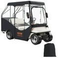 thumbnail image 1 of VEVOR Golf Cart Enclosure, 420D Polyester Driving Enclosure with 4-Sided Transparent Windows, 4 Passenger Club Car Covers Universal Fits for Most Brand Carts, 1 of 9