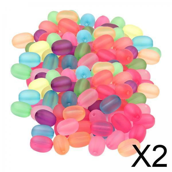 Hacer joyas,cuentas ovaladas,Hacer joyas,cuentas,cuentas ovaladas,Collar de acrílico,hacer pulseras,cuentas de dijes para bricolaje,Hacer joyas,piedras preciosas,cuentas sueltas de PP,1,5 mm