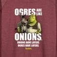 thumbnail image 3 of Shrek - Ogres Are Like Onions - Women's Lightweight French Terry Long Sleeve Shirt, 3 of 5