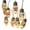 ColorB, variant on Dongrens 6.56FT Christmas Wishing Bottle String Lights, Battery Operated, 10 LED Clear String Lights, Indoor Tree Mantel Holiday Decor