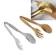 thumbnail image 5 of Pinzas Para Ensalada, Pinzas Para Alimentos De Grado Alimenticio, Resistentes Al Calor, Duraderas, Compactas, Tenedor, Cuchara, 2 Piezas De Acero Inoxidable 304 Para Buffet, 5 of 7