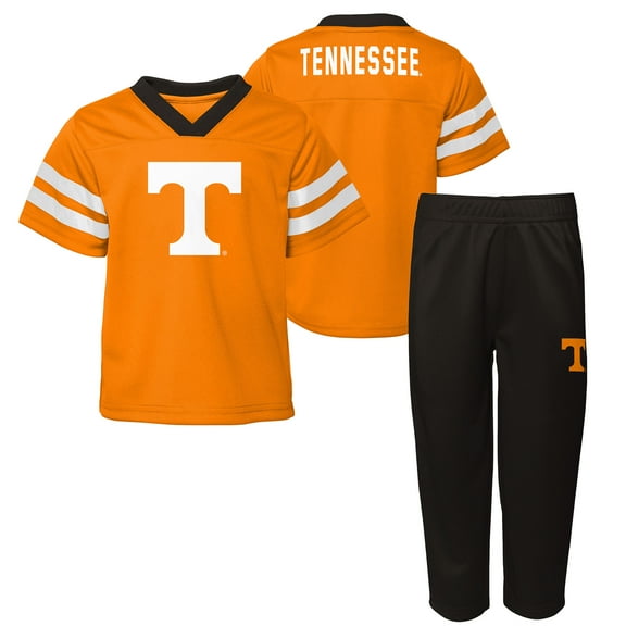 Youth Outerstuff Tennessee Orange Tennessee Volunteers Red Zone Two-Piece V-Neck Top and Pants Set
