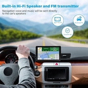 GPS Navigator for Car Truck RV - 9 Inch HD Navigation System with 2025 Maps, Free Lifetime Updates, Custom Truck Routing, Speed Camera Alerts, Day/Night Mode