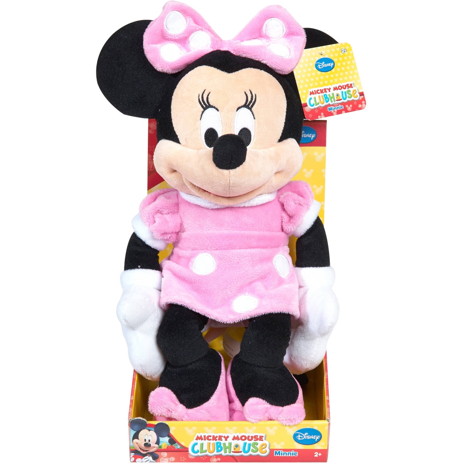 Disney Classic Medium Plush Minnie - Walmart.com