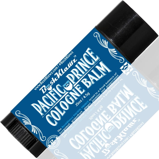 Bálsamo de colonia sólido BushKlawz Pacific Prince Fresh Scent para hombre
